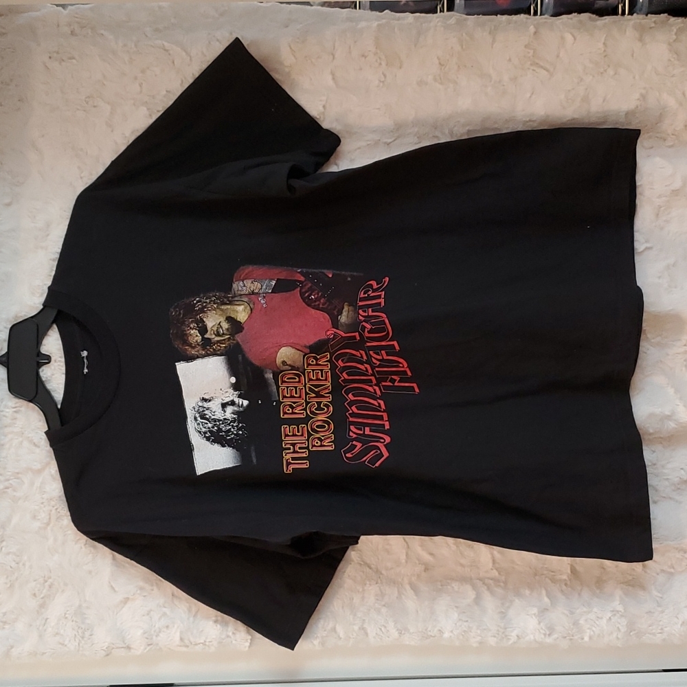 Sammy Hagar the red rocker short sleeve concert tee size 1X Costa Mesa
